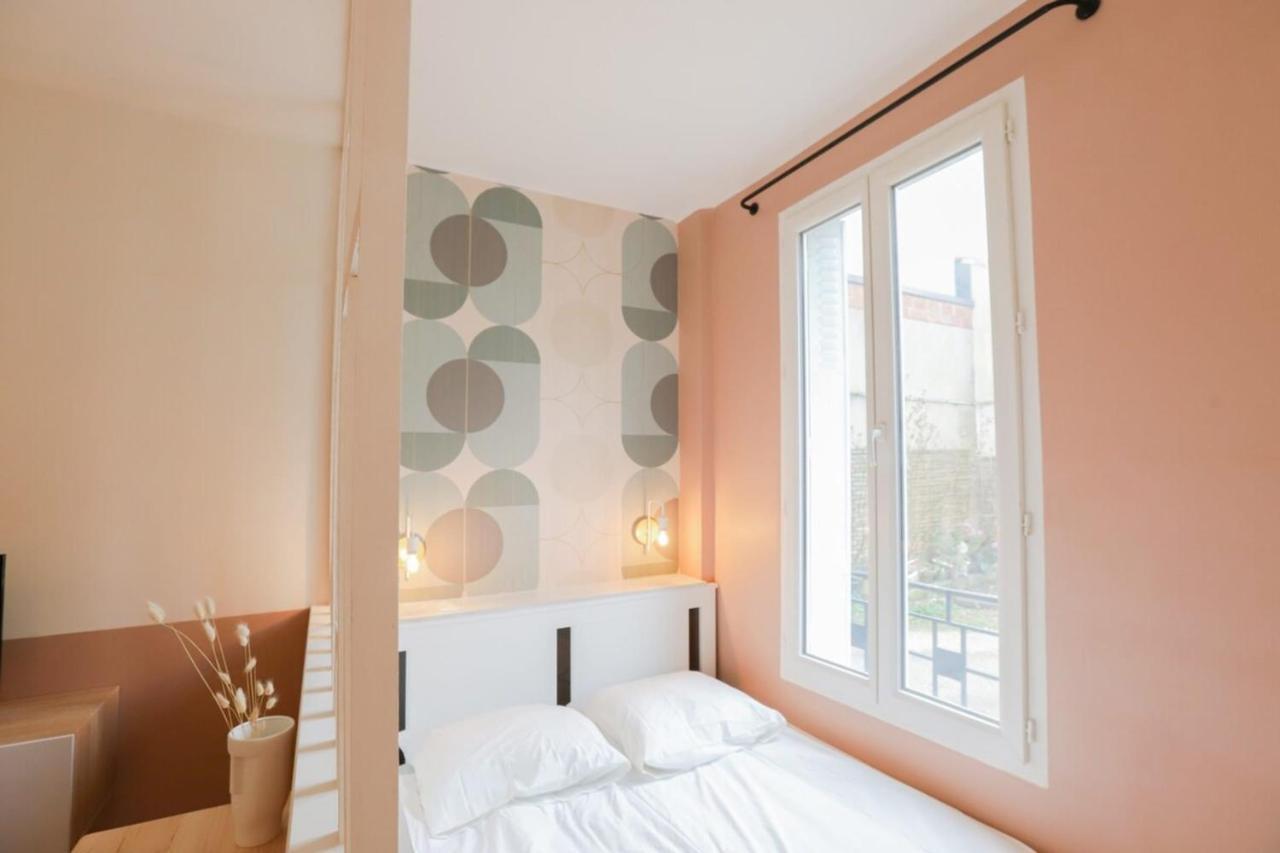Appart' Pink Cosy 5min Rer Proche Paris Appartement Aubervilliers
